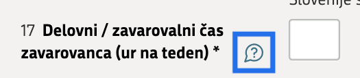 Klikni na vprašaj, če potrebuješ pomoč pri prijavi v obvezna socialna zavarovanja.